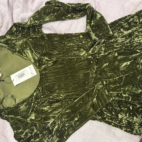 Little Lies Crushed Velvet Dress - Picture 6 of 9